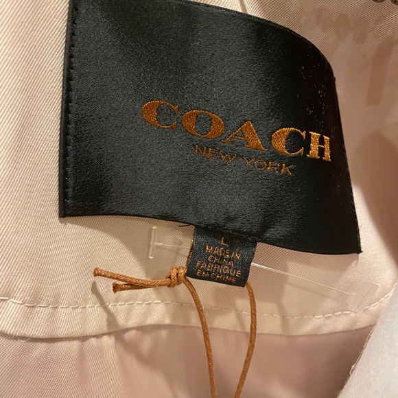 Coach Satin Combo Trench NWT - Picture 3 of 12